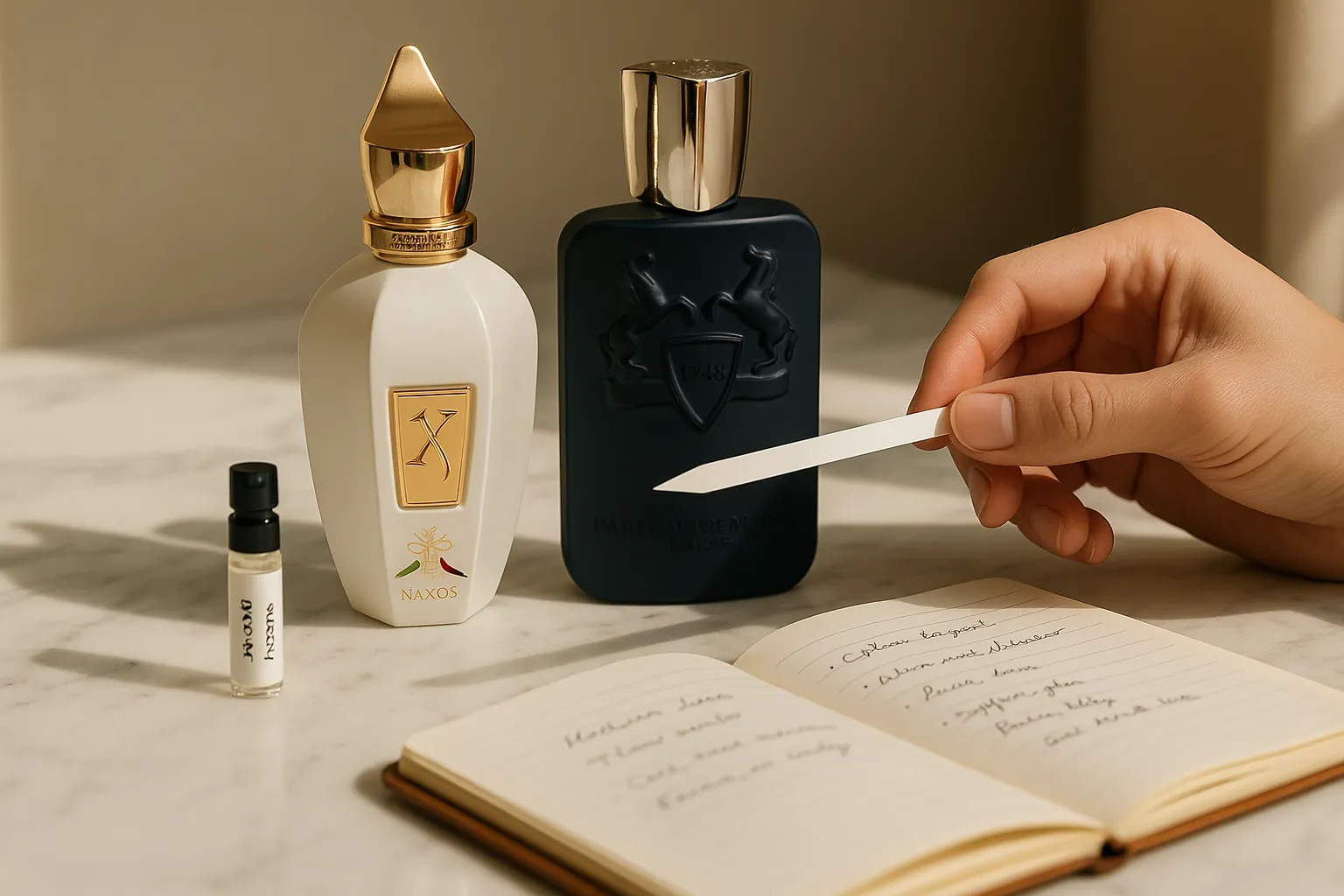 How to Test Perfume Before Buying: Skin, Samples and Time